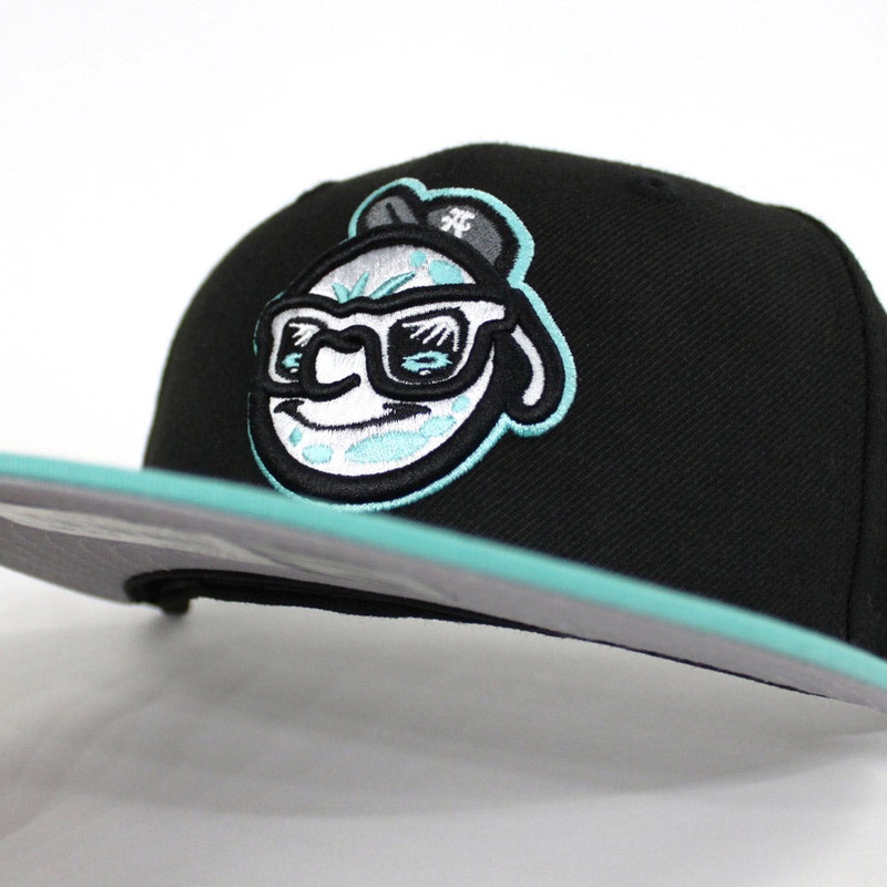 Asheville Tourists New Era 59fifty Fitted Hat (Air Jordan 3 Gray Under Brim) 7