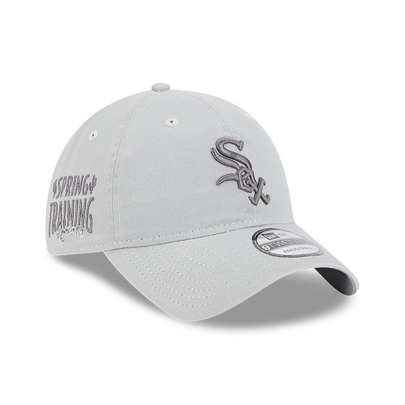 Chicago White Sox Spring Training Fan Pack 2025 Light Grey 9TWENTY Adjustable Cap OSFM