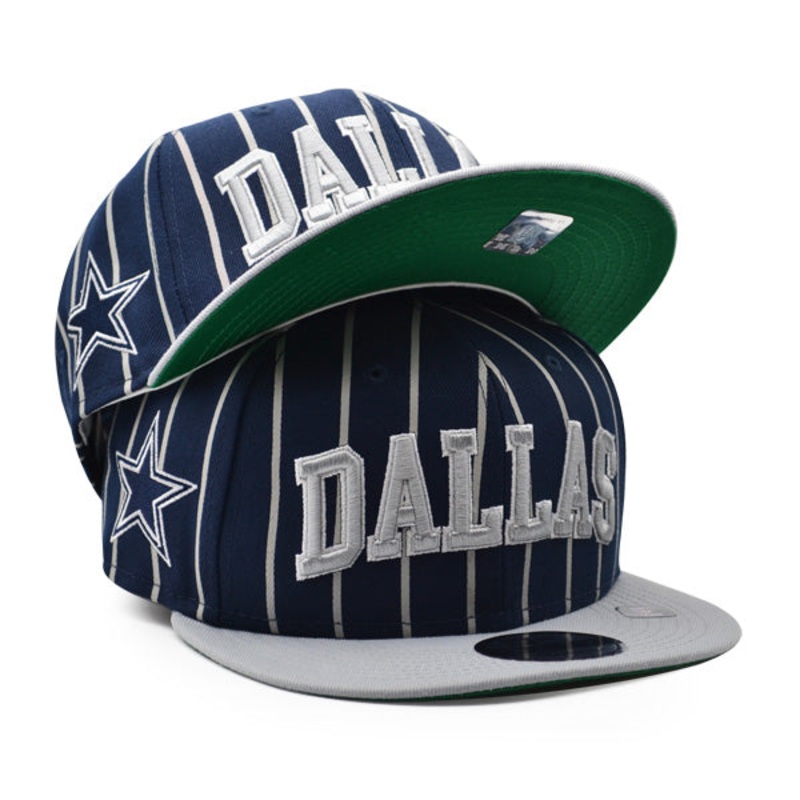 Dallas Cowboys New Era CITY ARCH 9Fifty Snapback NFL Hat Navy/Gray