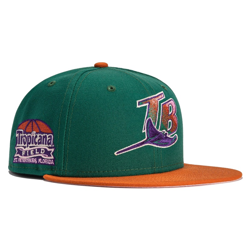New Era Cactus Fruit Tampa Bay Rays Tropicana Field 59FIFTY Fitted Hat