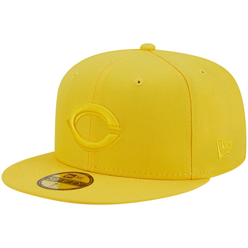 New Era Cincinnati Reds Yellow Icon Color Pack 59FIFTY Fitted Hat
