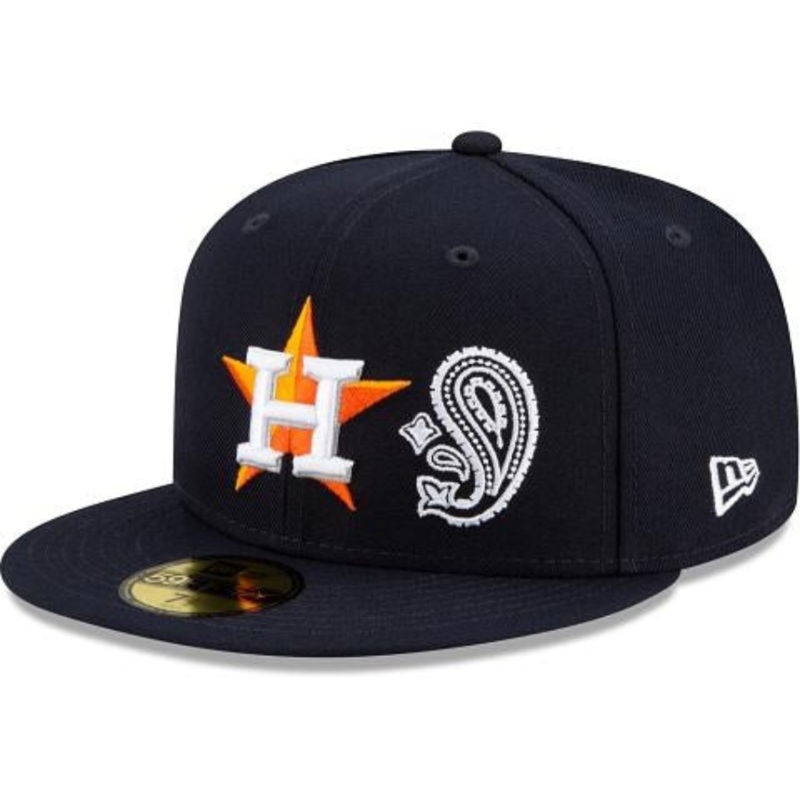 New Era Houston Astros Patchwork Undervisor 59fifty Fitted Hat