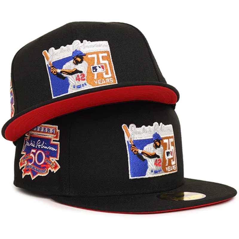 New Era Jackie Robinson 75 Years 50th Anniversary 59FIFTY Fitted Hat