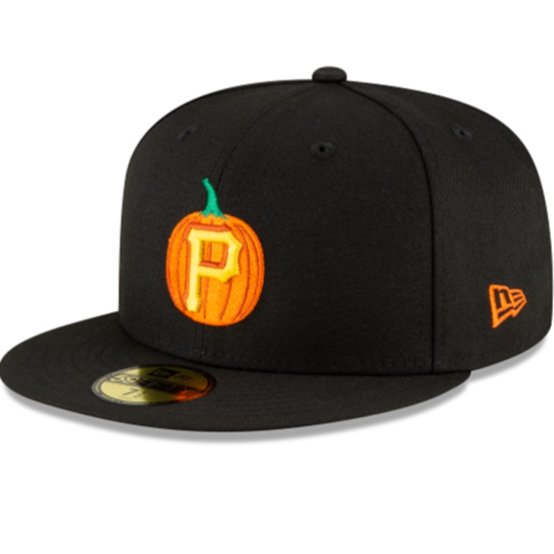 New Era Pittsburgh Pirates Carved Pumpkin 59Fifty Fitted Hat