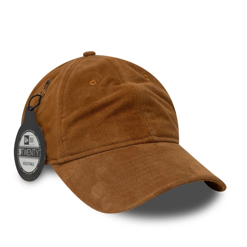 New Era Suede Brown 9TWENTY Adjustable Cap OSFM