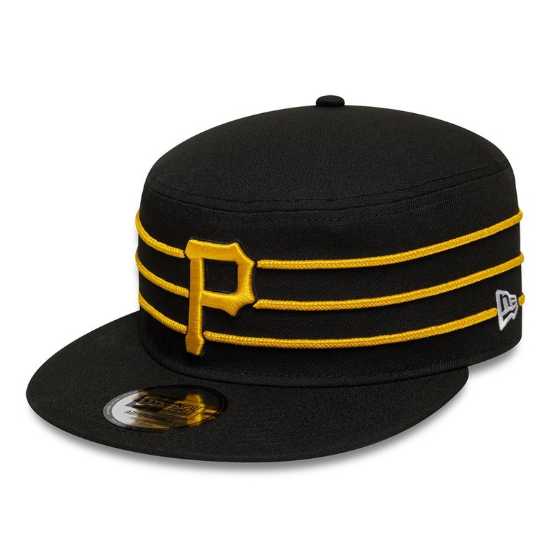 Pittsburgh Pirates 9FIFTY MLB Pillbox Image Black Cap One Size