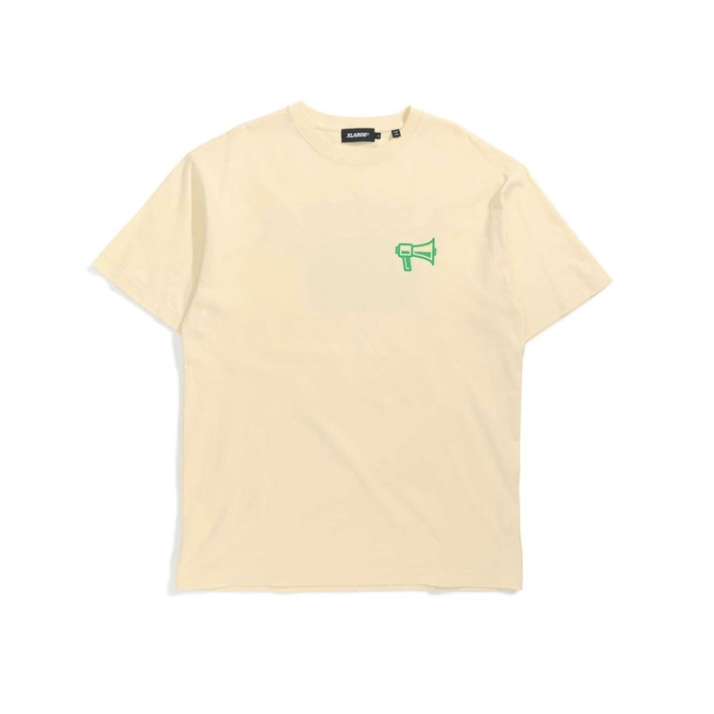 XLarge SPEAKER Tee (Cream) m