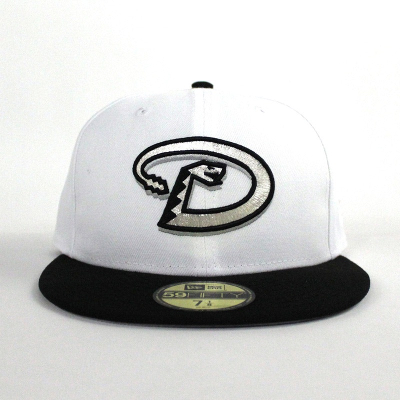Arizona DiamondBacks New Era 59Fifty Fitted hat (Air Jordan 11 Concord Gray Under Brim) 7