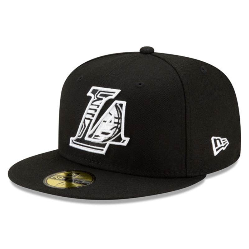 Los Angeles Lakers New Era 2021 NBA Draft SPECIAL 59FIFTY Fitted Hat – Black/White 7
