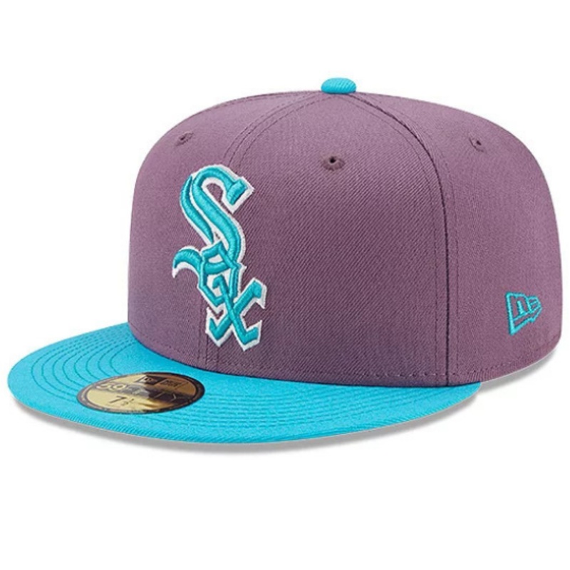 New Era Chicago White Sox 2T Color Pack Purple/Teal 59FIFTY Fitted Hat