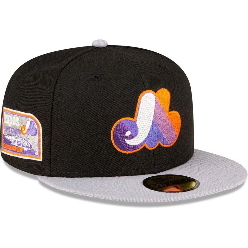New Era Just Caps Ghost Night Montreal Expos 2023 59FIFTY Fitted Hat