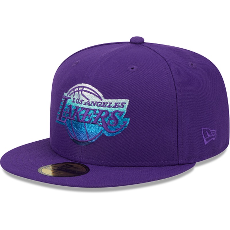 New Era Los Angeles Lakers Metallic Gradient 2023 59FIFTY Fitted Hat