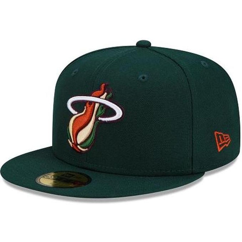 New Era Miami Heat Turkey Dinner 59fifty Fitted Hat