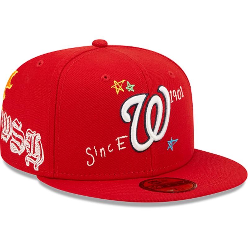 New Era  Washington Nationals Scribble Collection 2022 59FIFTY Fitted Hat