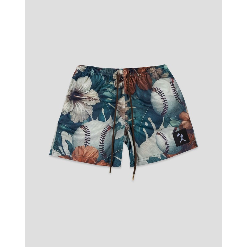 Aloha Ball Diamond Air Mesh Shorts – Youth Youth Small