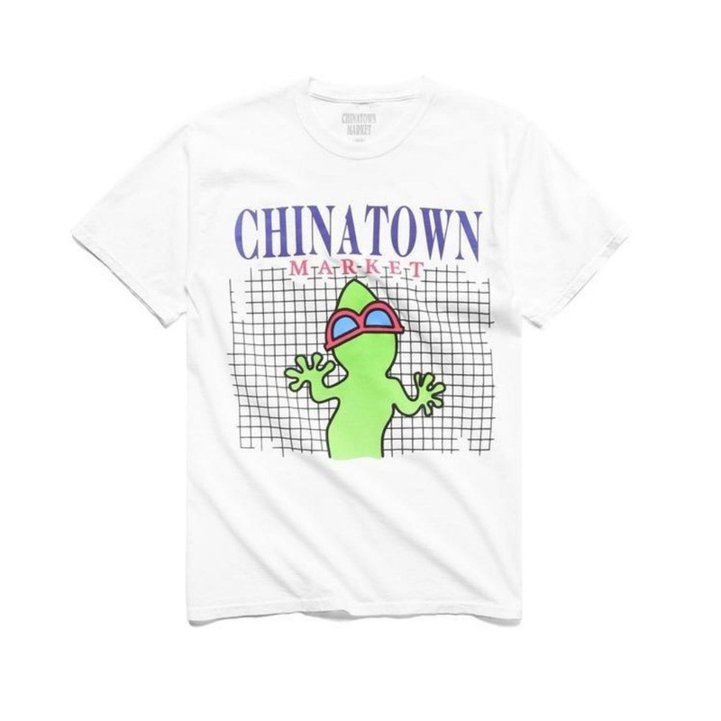 Chinatown Market GECKO T-SHIRT (White) m