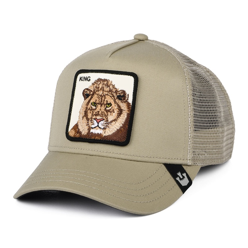 Goorin Bros. King Lion Trucker Cap – Khaki Adjustable