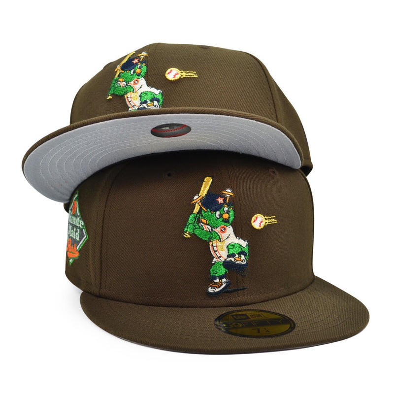 Houston Astros ORBIT Exclusive MINUTE MAID New Era 59Fifty Fitted Hat – Walnut 6 7/8