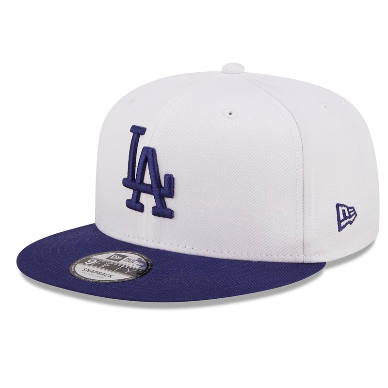 Los Angeles Dodgers 9FIFTY White Crown White Cap S-M