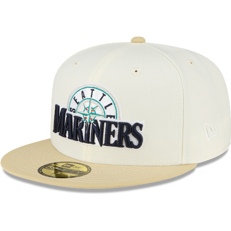 New Era Just Caps Chrome Seattle Mariners 2023 59FIFTY Fitted Hat