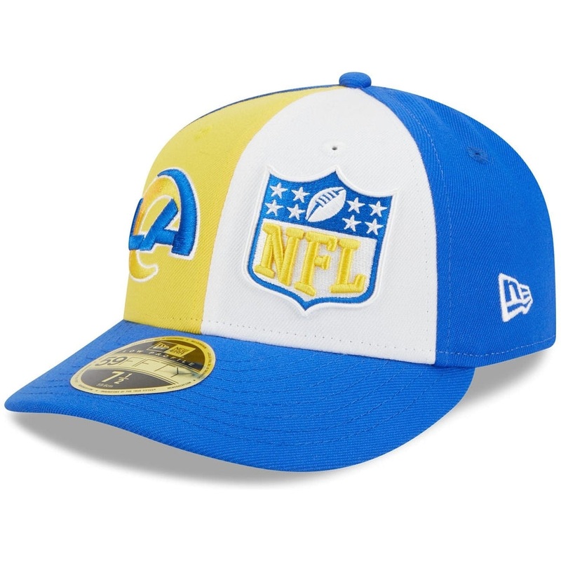 New Era Los Angeles Rams 2023 Sideline Low Profile 59FIFTY Fitted Hat