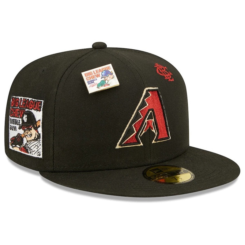 New Era MLB x Big League Chew Arizona Diamondbacks Black 59FIFTY Fitted Hat