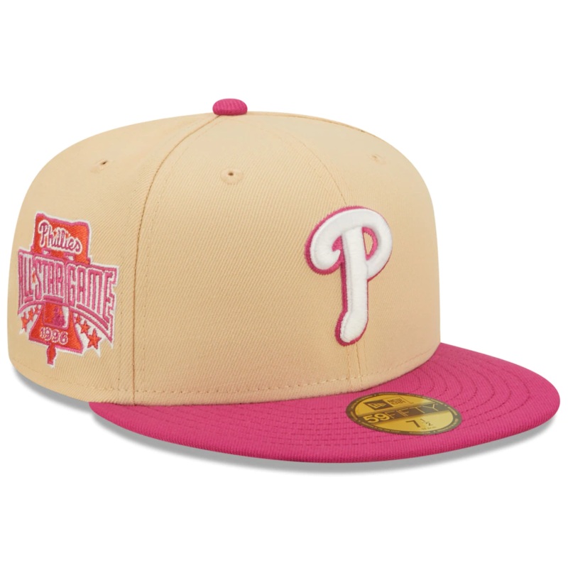 New Era Philadelphia Phillies 1996 All-Star Game Mango Passion 59FIFTY Fitted Hat
