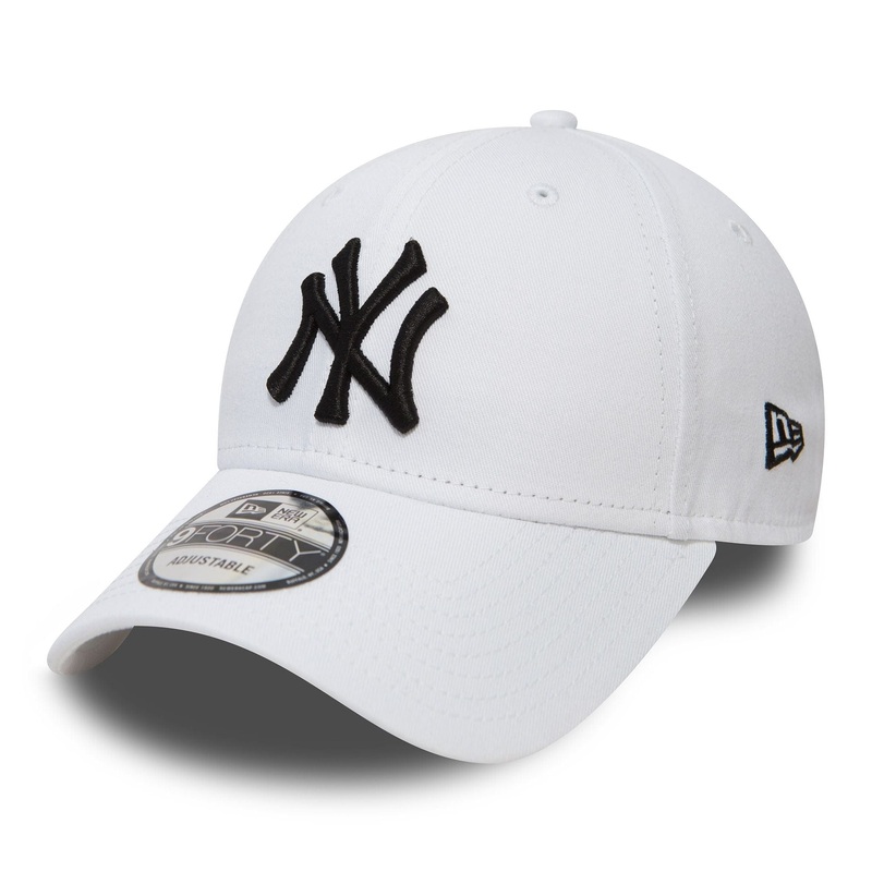 New York Yankees Essential White 9FORTY Cap OSFA