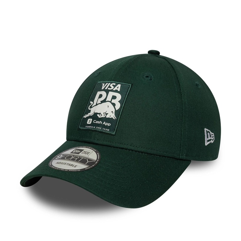 Visa Cash App Racing Bulls Seasonal Dark Green 9FORTY Adjustable Cap OSFM