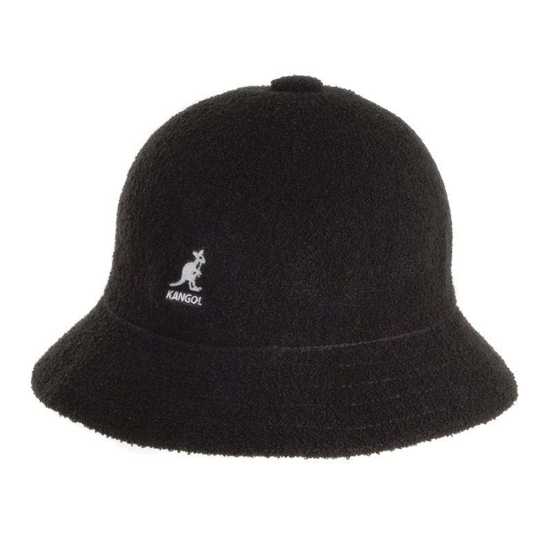 Kangol Bermuda Casual Bucket Hat – Black S