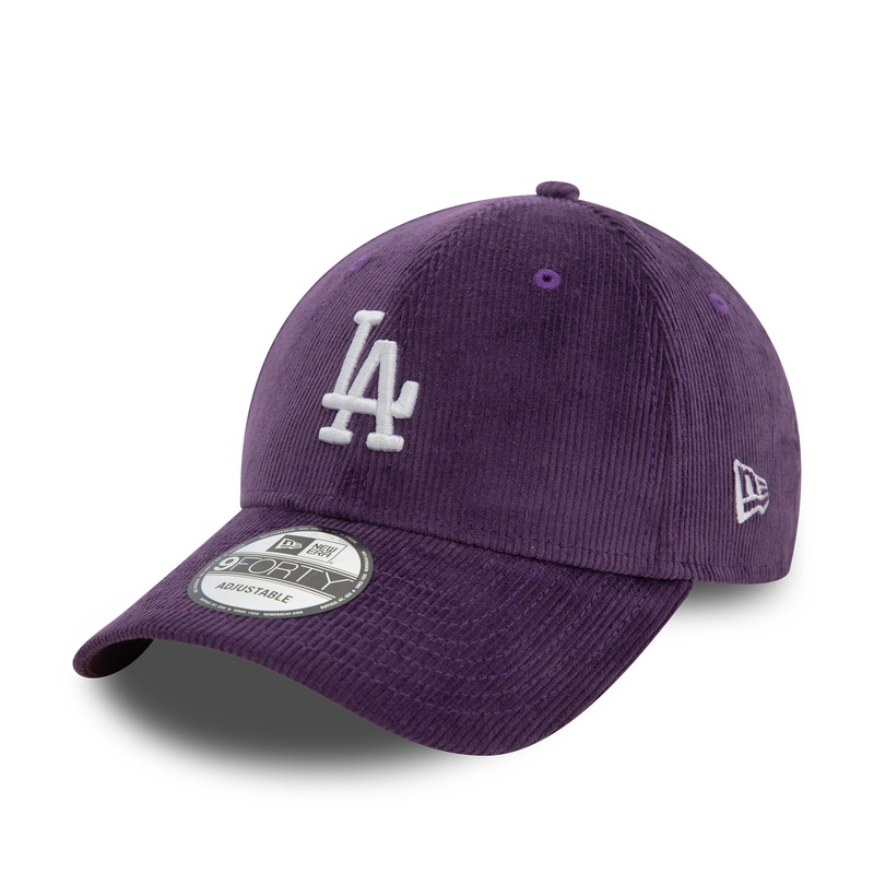 Los Angeles Dodgers 9FORTY Cord Dark Purple Cap One Size