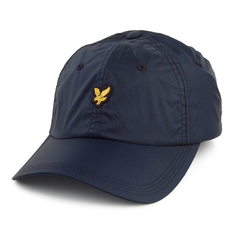 Lyle & Scott Hats Nylon Ripstop Baseball Cap – Navy Blue Adjustable