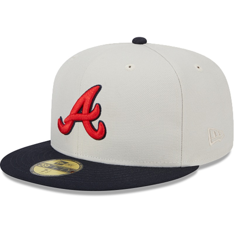 New Era Atlanta Braves Varsity Letter 59FIFTY Fitted Hat