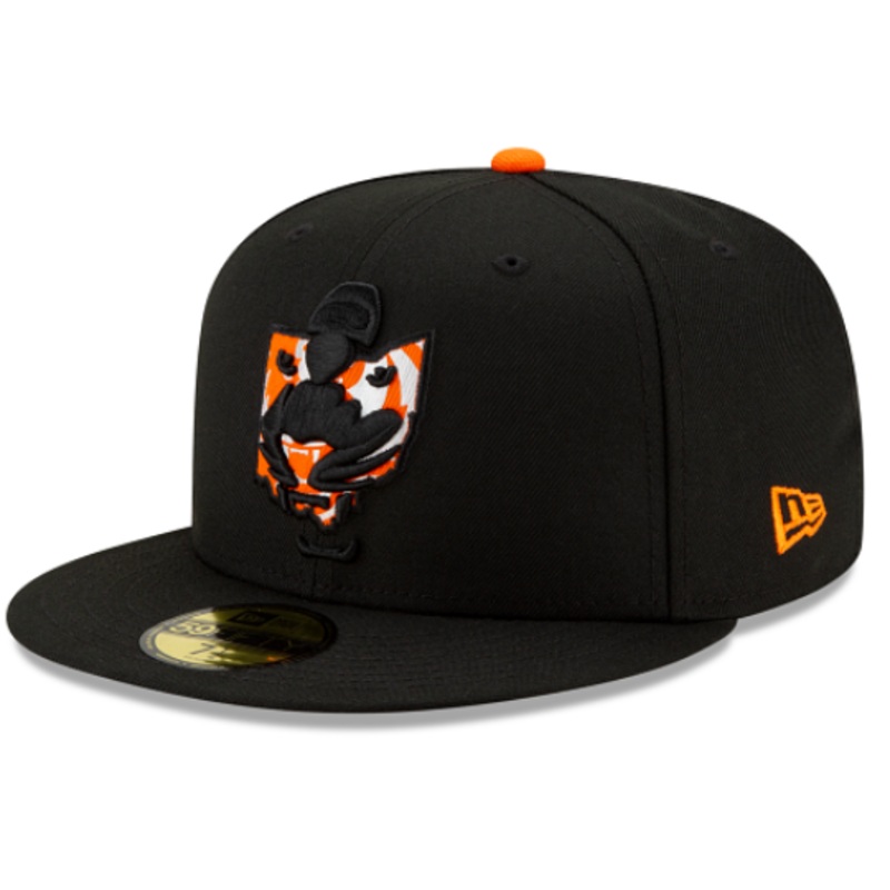New Era Cincinnati Bengals State Logo Reflect Fitted Hat