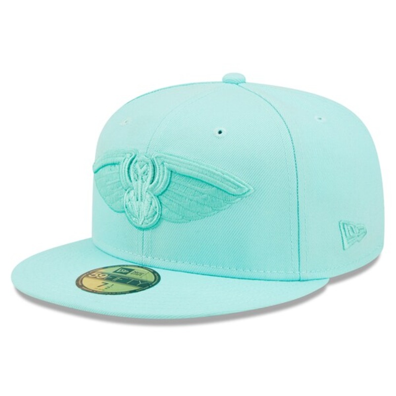 New Era New Orleans Pelicans Turquoise Color Pack 59FIFTY Fitted Hat