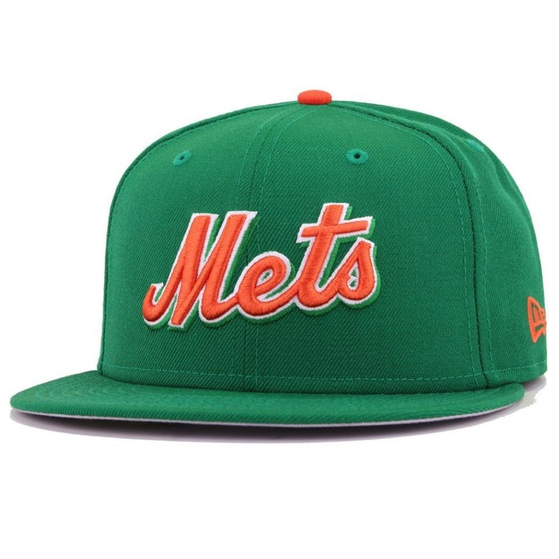 New Era New York Mets Green & Orange 59FIFTY Fitted Hat