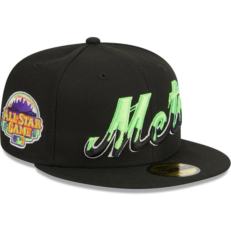 New Era New York Mets Slime Drip 2023 59FIFTY Fitted Hat