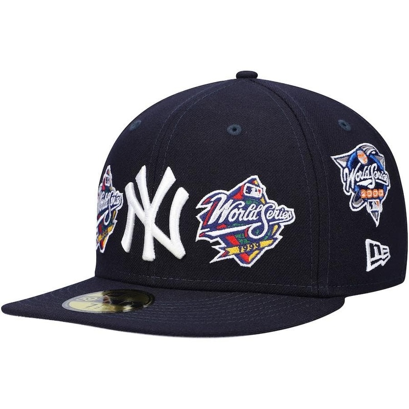 New Era New York Yankees Navy 27x World Series Champions 59FIFTY Fitted Hat