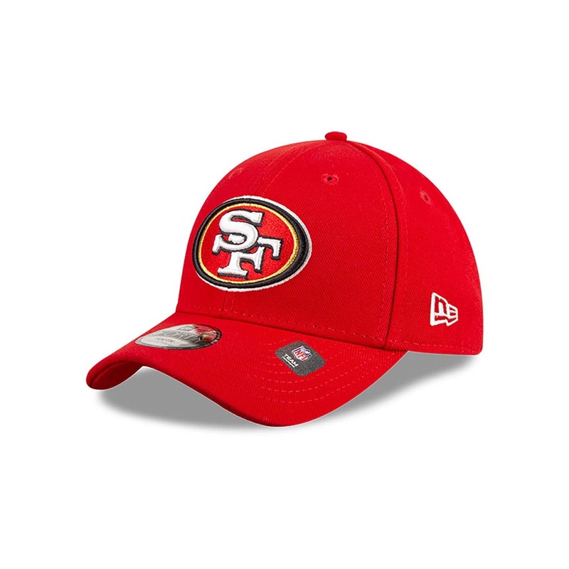 San Francisco 49Ers Youth NFL The League Red 9FORTY Adjustable Cap Youth