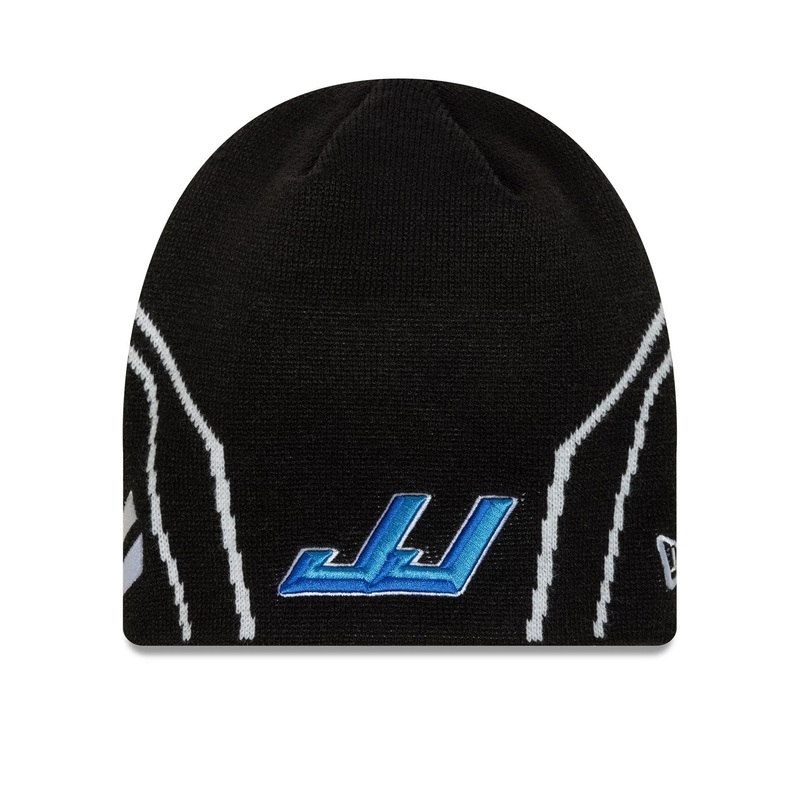 UFC Ultimate Fighting Jones Black Skull Knit Beanie Hat OSFM