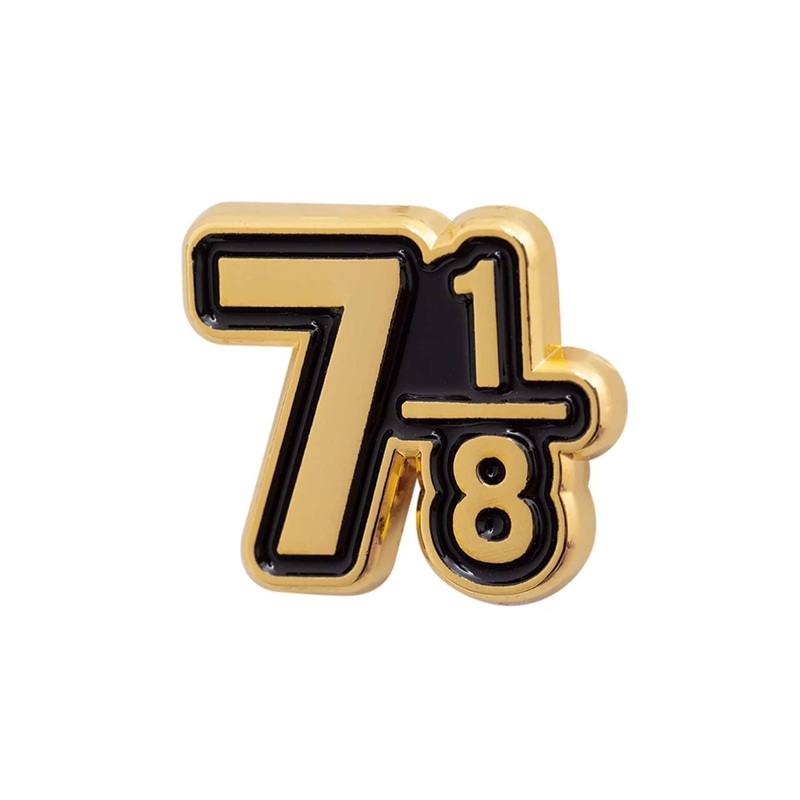 New Era 7 1/8 59FIFTY Day Black Pin Badge OSFM