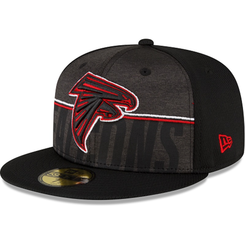 New Era Atlanta Falcons 2023 Training Black 59FIFTY Fitted Hat