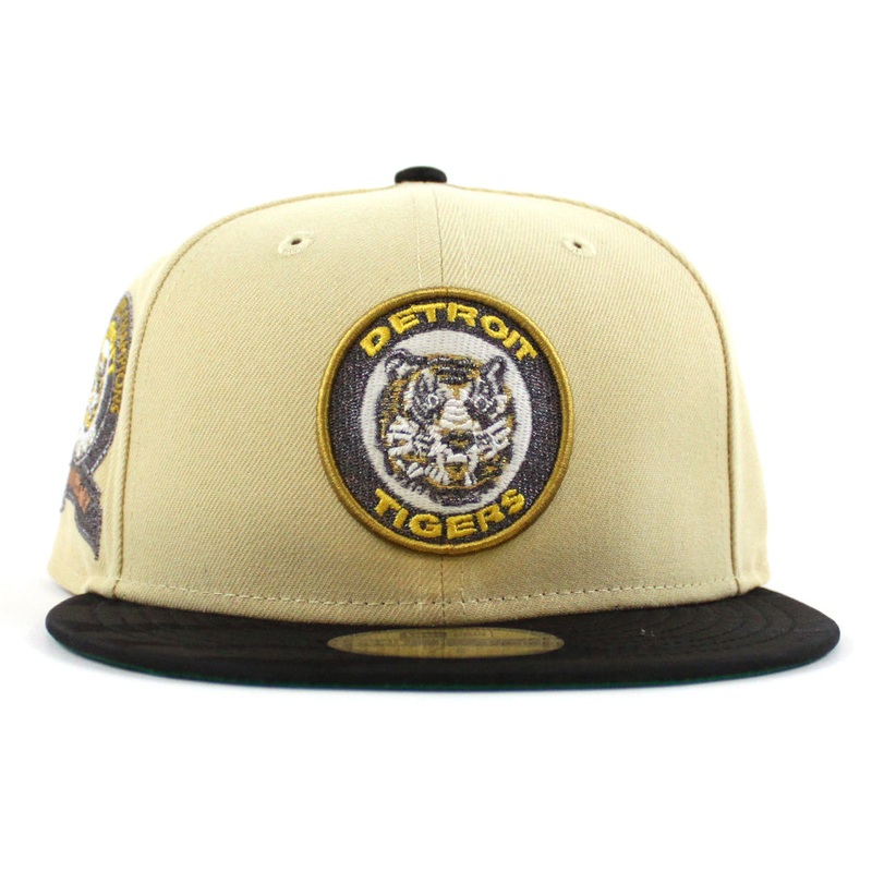 New Era Detroit Tigers 1968 World Series Vegas Gold/Black 59FIFTY Fitted Hat