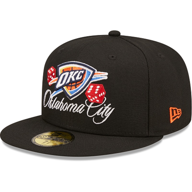 New Era Oklahoma City Thunder Roller 2022 59FIFTY Fitted Hat