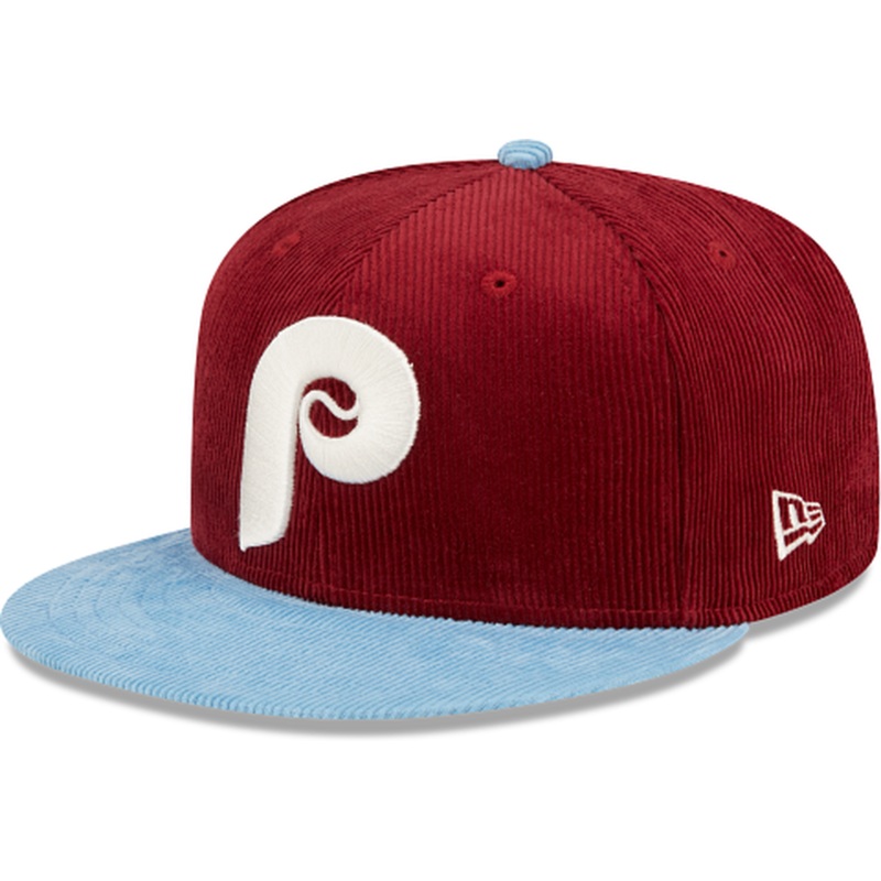 New Era Philadelphia Phillies Cooperstown Corduroy 2022 59FIFTY Fitted Hat