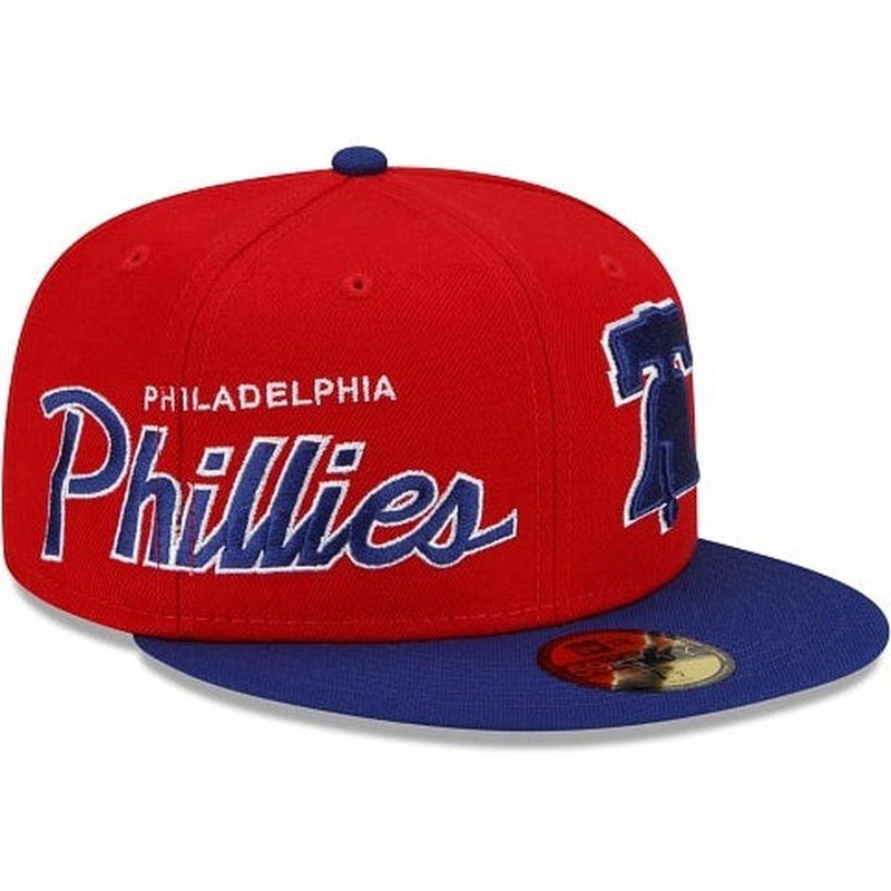 New Era Philadelphia Phillies Double Logo 2022 59FIFTY Fitted Hat