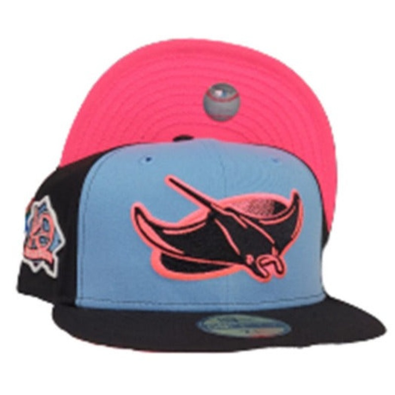 New Era Tampa Bay Rays Gender Reveal 10 Seasons Pink UV 59FIFTY Fitted Hat