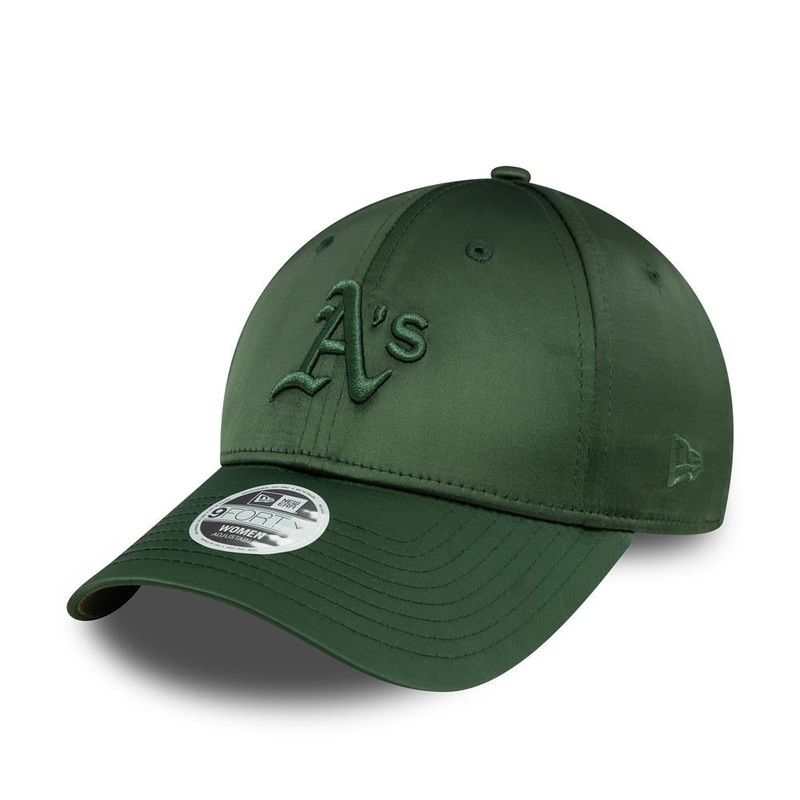 Oakland Athletics 9FORTY Womens Satin Cap One Size
