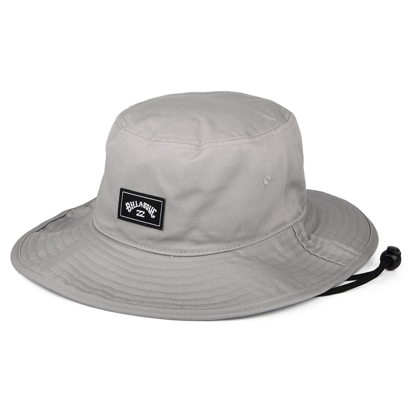 Billabong Hats Big John Cotton Boonie Hat – Grey 1-Size