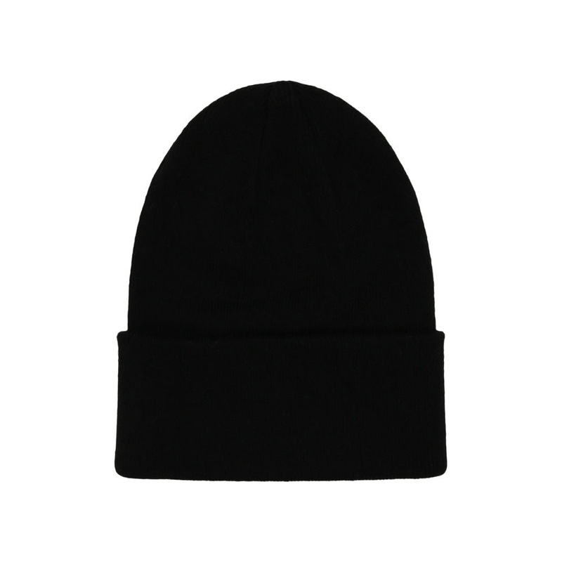 Crowns By Lids Turnover Cuff Knit – Black Adjustable